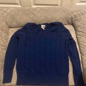 Blue sweater, Size: L, Brand: ST. Johns Bay
